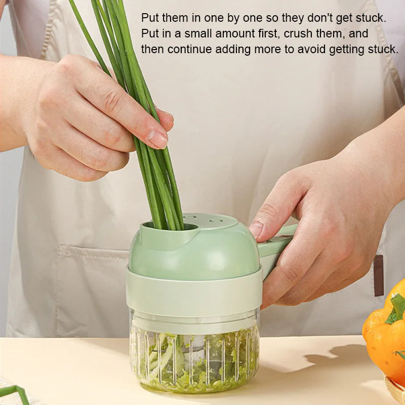 4-in-1 Electric Food Chopper