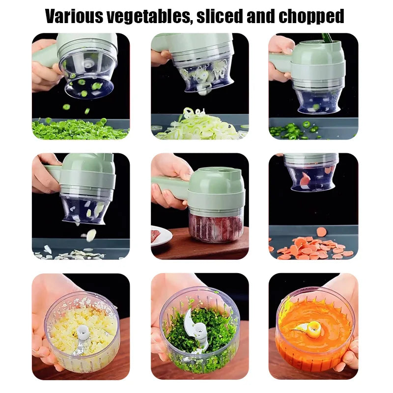 4-in-1 Electric Food Chopper